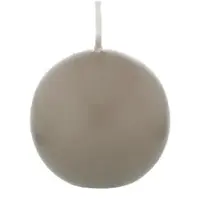 Kopschitz Kerzen Kugelkerzen Portobello Nougat, Ø 70 mm, 12 Stück, dt. Kerzen in RAL Kerzenqualität, Kein rußen und tropfen