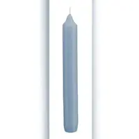 Kopschitz Kerzen Leuchterkerzen, Tafelkerzen, Haushaltskerzen Jeans Blau, 250 x Ø 25 mm, 12 Stück