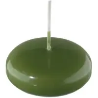 Kopschitz Kerzen Schwimmkerzen Scottish Green 26 x Ø 42 mm, 40 Stück