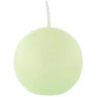 Kopschitz Kerzen Kugelkerzen Kiwi Grün, Ø 40 mm, 12 Stück, dt. Kerzen in RAL Kerzenqualität, Kein rußen und tropfen