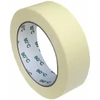 VEPATIM 8x Kreppband Kreppklebeband Montageband PLUS bis 80° C beige 30mm x 50m