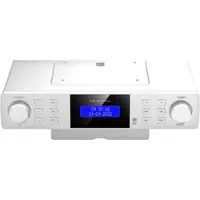 VR-Radio Unterbau-Küchenradio DAB+/UKW, RDS, Wecker, Timer, LCD-Display, AUX