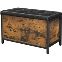 Möbel Kraft Hocker ¦ braun ¦ Maße (cm): B: 80 H: 50
