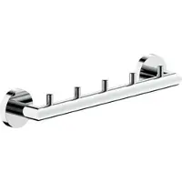 Bravat Varuna Hakenleiste 778110 chrom, zum Kleben/Schrauben