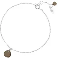 Leaf - ARMKETTE - HEART STONE - silber