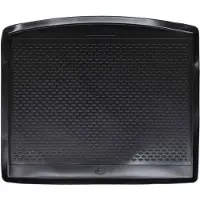 vidaXL Kofferraummatte Schwarz Gummi 42029178