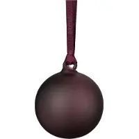 Blomus JUHLA Weihnachtsschmuck L midnight plum 9cm 2tlg