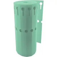 Combicraft PVC Sleufetiketten Grün, 200 x 20 mm, 200 Mikron - 1000 Stück auf Rolle