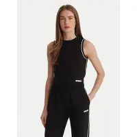 GUESS Top V6GP17 K3215 Schwarz Regular Fit 32