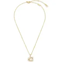 Coach Halskette 37541351 Goldfarben