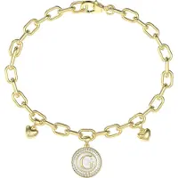 GUESS G Talisman Gold-coloured Bracelet JUBB06197JWYGS