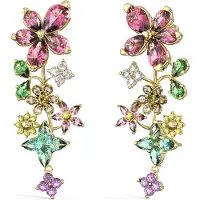 GUESS JUBE06030JWYGMCT/U Damen-Ohrringe Ohrhänger Blumen Goldfarben