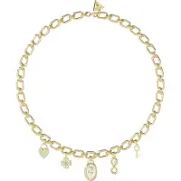 GUESS JUBN06041JWYGT/U Damen-Kette Multi Charms Goldfarben