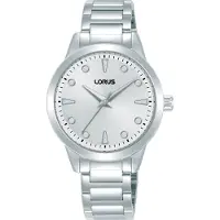 Lorus Watches Damen Uhr klassisch Edelstahl Silber
