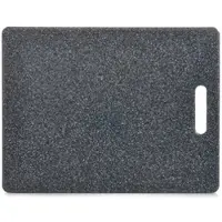 Zeller Schneidebrett Granitoptik mit Griff rutschfest 36 x 27 cm