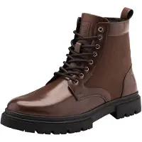 OMBRE Clothing Herren-Stiefeletten Ceril dunkelbraun 42