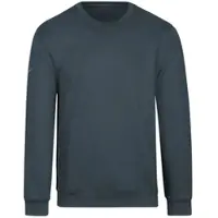 Trigema Sweatshirt "Sweatshirt", Damen, Gr. XXL, grau (anthrazit), Sweatware, 70% Baumwolle, 30% Polyester, Basic, lang, Rundhals, Sweatshirts Sweatshirt