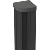 MR-Zaun Alu-Eckpfosten, 2.400 mm