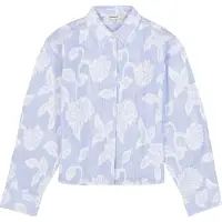Garcia damen Shirt, XXL, Blau