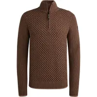 PME Legend Herren Pullover & Cardigans Cotton Mix - Bordeaux - Größe XXL
