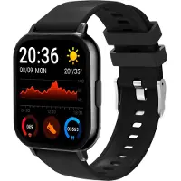 24hShop Swc-176b Smartwatch Schwarz Schwarz One Size