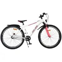 Volare XC Race Kinderfahrrad Nexus 26 Zoll, Weiß/Rosa