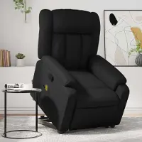 vidaXL Cloris DesignMöbel Massagesessel mit Aufstehhilfe Schwarz Kunstleder , Klassische Sessel 2024 Neu