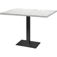 Restootab Tisch 120 x 70 cm – Mailänder Calacatta-Marmor