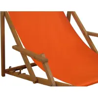 Erst-Holz Gartenliege Liegestuhl terracotta Tisch Deckchair Buche Strandstuhl Sonnenliege klappbar 10-309T