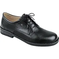 Finn Comfort , Milano, Herren, Schnürer, Schwarz, Leder, , Business - Herrenschuhe Bequemschuhe, Schwarz, leder (montana)