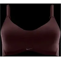 Nike Alate Minimalist Sport-BH mit Polster, verstellbaren Trägern und leichtem Halt - Braun |Größe XS (D-E)