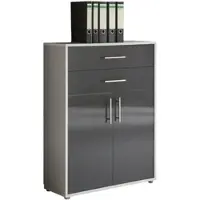 Mid.You Aktenschrank Office Edition Grau