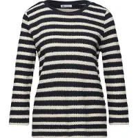 Street One 3/4-Arm-Shirt mit U-Boot-Ausschnitt