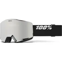 100% Skibrille Snow Goggle NORG HiPER, schwarz