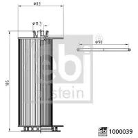 FEBI BILSTEIN 1000039 83mm