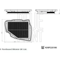 Blue Print Luftfilter ADBP220186