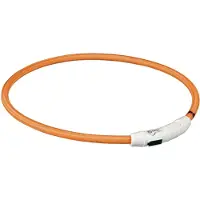 Trixie USB Leuchtring - Orange - M / L