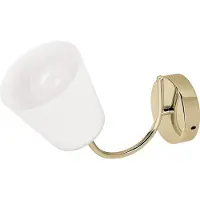 ActiveJet AJE-EMILY 1P GD, Oberfläche, Kegelförmig, 1 Glühbirne(n), E27, IP20, Gold