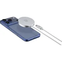 Cellularline MAG PAD Qi2.2 25W, Drinnen, USB, Kabelloses Aufladen, 1 m, Weiß