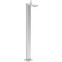 Hansgrohe Waschtischmischer Axor MyEdition bodenst mit Platte chrom/Spiegelglas chrom zur Bodenmontage