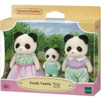 Sylvanian Panda Familie Trio
