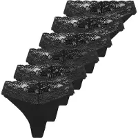 ONLY String "String ONLCHLOE LACE THONG 6P 6er Pack"