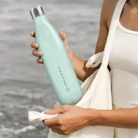 Yoursurprise Thermosflasche - 750 ml - Grün - Bedruckt