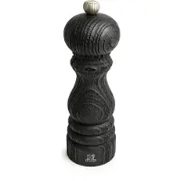 Peugeot Salzmühle PARIS 18cm Buchenholz Schwarz Lackiert Stahlmahlwerk