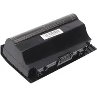 AccuCell Akku passend für ASUS G75, A42-G75, Li-Ion, 14,4V, 5200mAh, 74,9Wh, black
