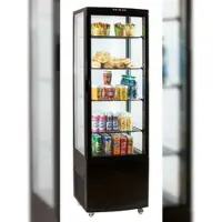 Casselin Kühlvitrine 235L - Schwarz CVR235LN