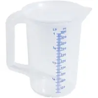 Contacto Messbecher mit Deckel 2 l