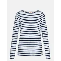 Armor Lux Lesconil weiß-marine Damen Streifenshirt