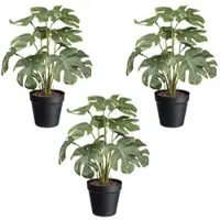 Creativ Green Künstliche Pflanze Spliphilodendron 38cm im Topf