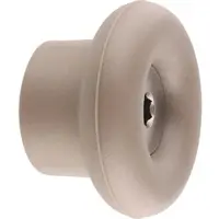 WAGNER System design yourself Garderobenhaken DOT GH 0221 mit 1 Haken taupe, 1 St.